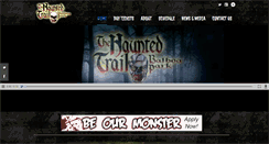 Desktop Screenshot of hauntedtrail.net